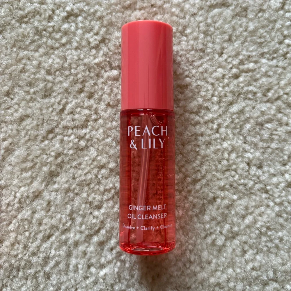 NWT Peach & Lily Ginger Melt Oil Cleanser Travel Size.